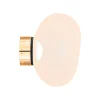 Louis Poulsen Wandleuchten-Tom Dixon Melt Surface Mini LED Wandleuchte, Opal - Gold