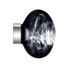 &Tradition Wandleuchten-Tom Dixon Melt Surface Mini LED-Wandleuchte, Rauchgrau