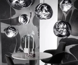 Nuura Wandleuchten-Tom Dixon Melt Surface Mini LED-Wandleuchte, Kupfer