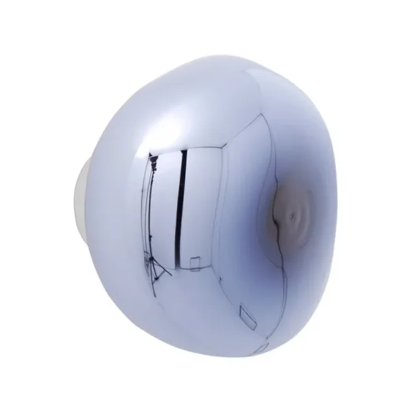 &Tradition Wandleuchten-Tom Dixon Melt Surface Mini LED-Wandleuchte, Rauchgrau