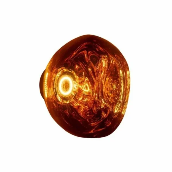 Nuura Wandleuchten-Tom Dixon Melt Surface Mini LED-Wandleuchte, Kupfer