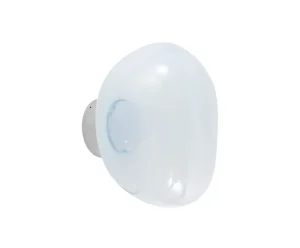 Secto Design Wandleuchten-Tom Dixon Melt Surface Mini LED Wandleuchte, Opal - Silber
