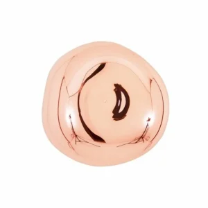 Nuura Wandleuchten-Tom Dixon Melt Surface Mini LED-Wandleuchte, Kupfer