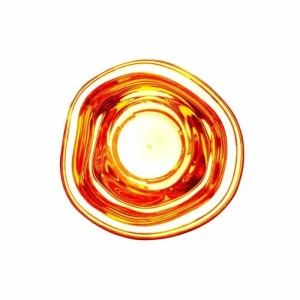 Nuura Wandleuchten-Tom Dixon Melt Surface Mini LED-Wandleuchte, Kupfer