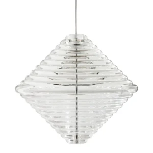Tom Dixon Deckenleuchten-Press Cone LED Pendelleuchte, 2700 K, klar