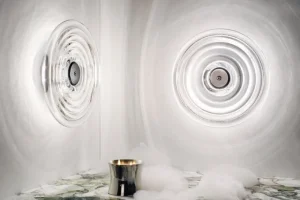 Tom Dixon Außenbeleuchtung | Badezimmerbeleuchtung^Press Surface LED Wandleuchte, 2700 K, klar