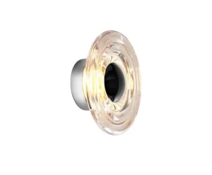 Tom Dixon Außenbeleuchtung | Badezimmerbeleuchtung^Press Surface Mini LED Wandleuchte, 2700 K, klar