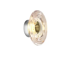 Tom Dixon Außenbeleuchtung | Badezimmerbeleuchtung^Press Surface Mini LED Wandleuchte, 2700 K, klar
