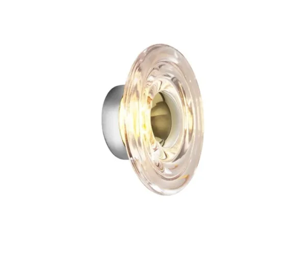 Tom Dixon Außenbeleuchtung | Badezimmerbeleuchtung^Press Surface Mini LED Wandleuchte, 2700 K, klar
