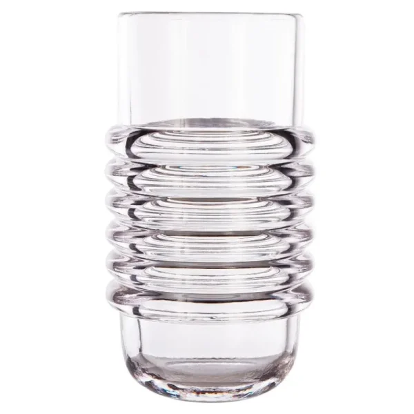 Klong Vasen-Tom Dixon Press Vase, groß, klar