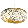 Nemo Lighting Deckenleuchten-Tom Dixon Spring LED-Pendelleuchte, mittelgroß, Messing