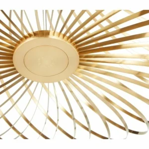 Louis Poulsen Deckenleuchten-Tom Dixon Spring LED-Pendelleuchte, groß, Messing