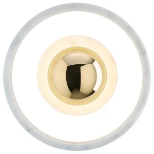 HAY Wandleuchten-Tom Dixon Stone Wandleuchte, Marmor weiß