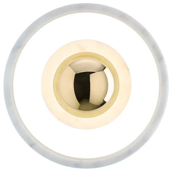 HAY Wandleuchten-Tom Dixon Stone Wandleuchte, Marmor weiß