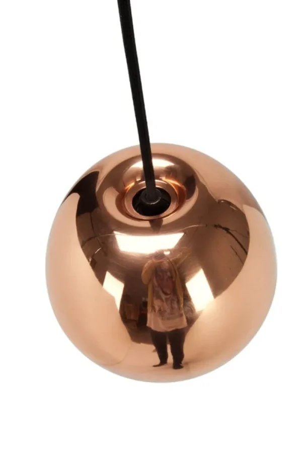 Marset Deckenleuchten-Tom Dixon Void Mini LED-Pendelleuchte, Kupfer