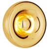 Artemide Wandleuchten-Tom Dixon Void Surface LED-Wandleuchte, Messing