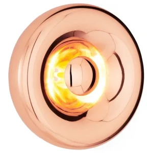 Tom Dixon Wandleuchten-Void Surface LED-Wandleuchte, Kupfer
