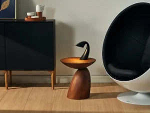 Tonfisk Design Karaffen Und Krüge^Teekanne Warm, 6 dl, Weiß - Nussbaum, Korkdeckel