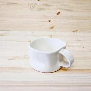 Tonfisk Design Geschirr^Touch Latte-Macchiato-Tasse 400 ml, Weiß