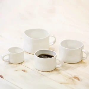 Tonfisk Design Geschirr^Touch Tasse 240 ml, Weiß