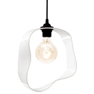 u00d6rsju00f6 Deckenleuchten-Tonfisk Design Utu Pendelleuchte, 26 cm, Weiß