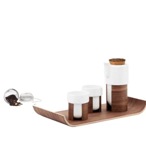 Tonfisk Design Karaffen Und Krüge | Geschirr^Warm Teeservice, Weiß - Walnuss