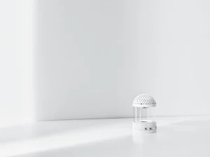 Transparent Unterhaltungselektronik^Light Speaker, weiß
