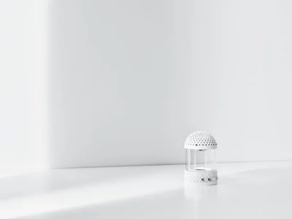 Transparent Unterhaltungselektronik^Light Speaker, weiß