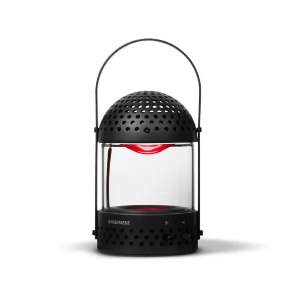 Transparent Unterhaltungselektronik^Light Speaker, schwarz