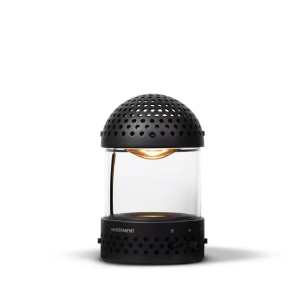 Transparent Unterhaltungselektronik^Light Speaker, schwarz