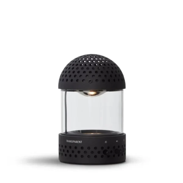 Transparent Unterhaltungselektronik^Light Speaker, schwarz