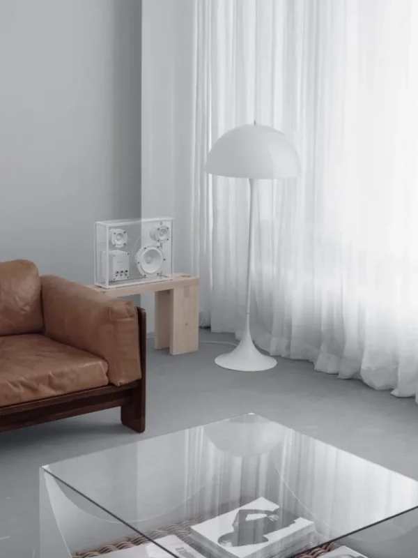 Transparent Unterhaltungselektronik^Speaker, weiß
