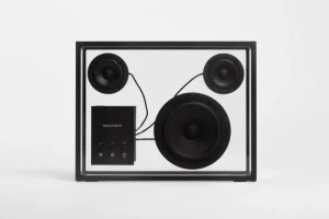 Transparent Unterhaltungselektronik^Speaker, schwarz