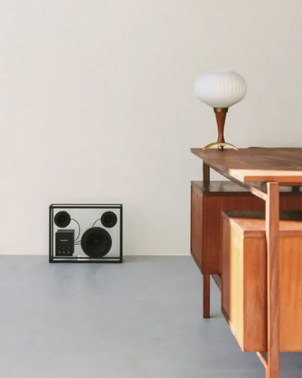Transparent Unterhaltungselektronik^Speaker, schwarz