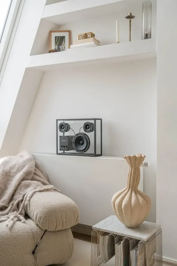 Transparent Unterhaltungselektronik^Speaker, schwarz