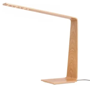 Tunto Bürobeleuchtung | Schreibtischlampen^Led8 Tischleuchte, Eiche