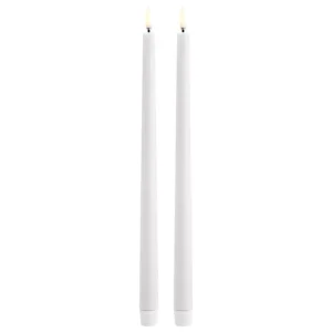 Collaboratorio Kerzen Und Kerzenhalter-Uyuni Lighting LED-Spitzkerze, 32 cm, 2 Stück, Weiß