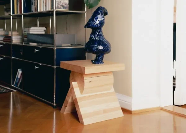 Normann Copenhagen Tische | Sitzgelegenheiten-Vaarnii 006 AA Beistelltisch, Kiefer
