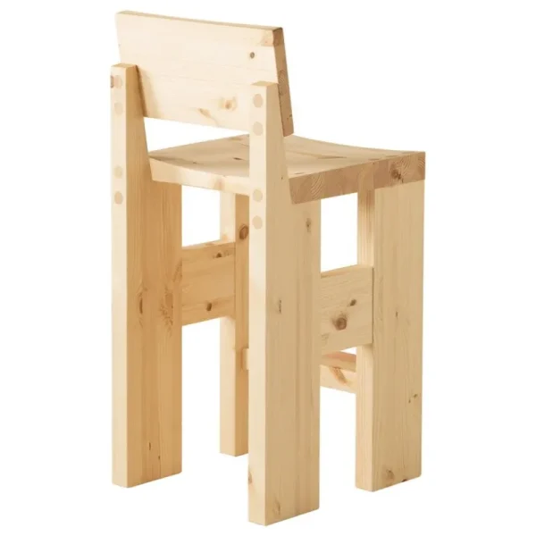 Woud Sitzgelegenheiten-Vaarnii 001 Barhocker, 65 cm, Kiefer