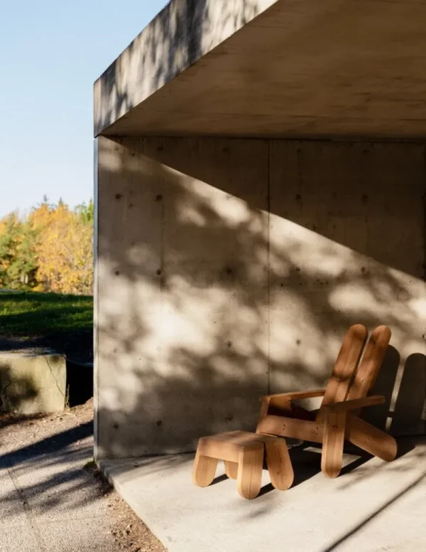 Vaarnii Terrassenmöbel | Sitzgelegenheiten^015 Peace Loungesessel für den Außenbereich, Kiefer
