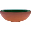 Vaidava Ceramics Geschirr^Earth Schale, 3 l, Moosgrün