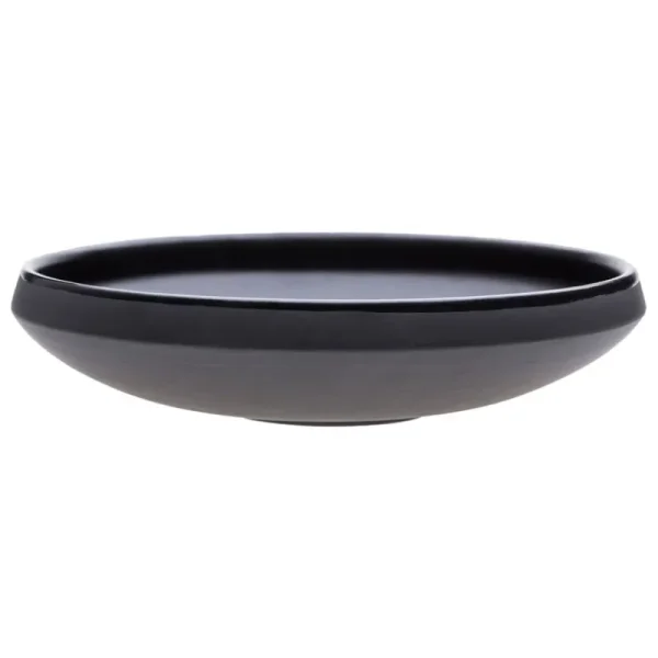 Vaidava Ceramics Geschirr^Eclipse Schale, 1,1 l, Schwarz