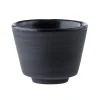 Vaidava Ceramics Geschirr^Eclipse Espressotasse, 2 Stück, schwarz