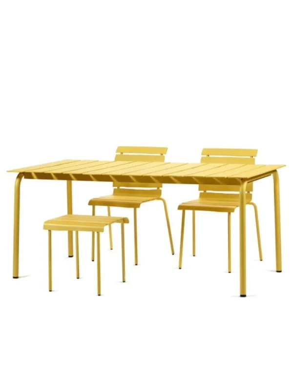 valerie_objects Terrassenmöbel^Aligned Beistelltisch / Hocker, Gelb