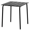valerie_objects Terrassenmöbel^Aligned Esstisch, 70 x 70 cm, Schwarz