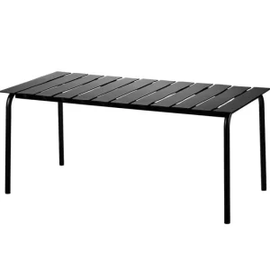 valerie_objects Terrassenmöbel^Aligned Esstisch, 170 x 85 cm, Schwarz