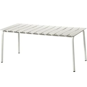 valerie_objects Terrassenmöbel^Aligned Esstisch, 170 x 85 cm, Cremeweiß