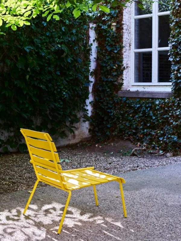 valerie_objects Terrassenmöbel^Aligned Loungestuhl, Gelb