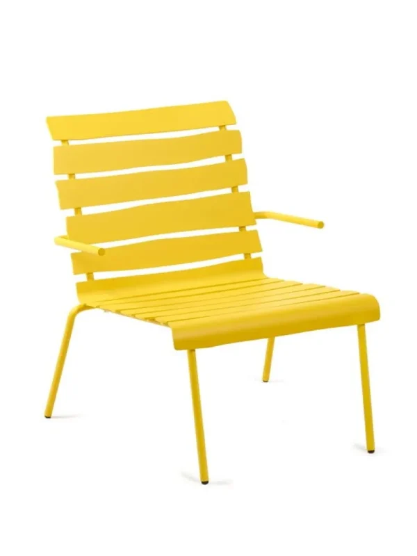 valerie_objects Terrassenmöbel^Aligned Loungestuhl, Gelb