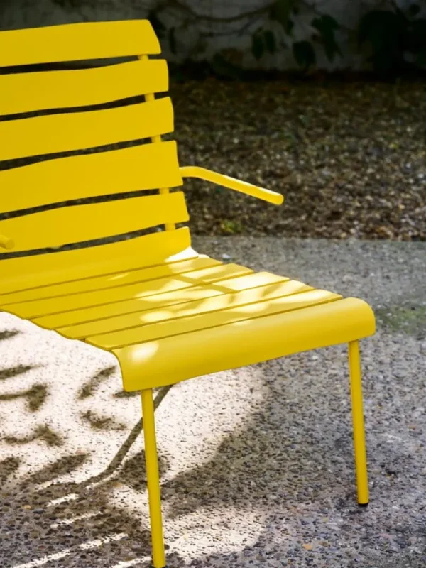 valerie_objects Terrassenmöbel^Aligned Loungestuhl, Gelb